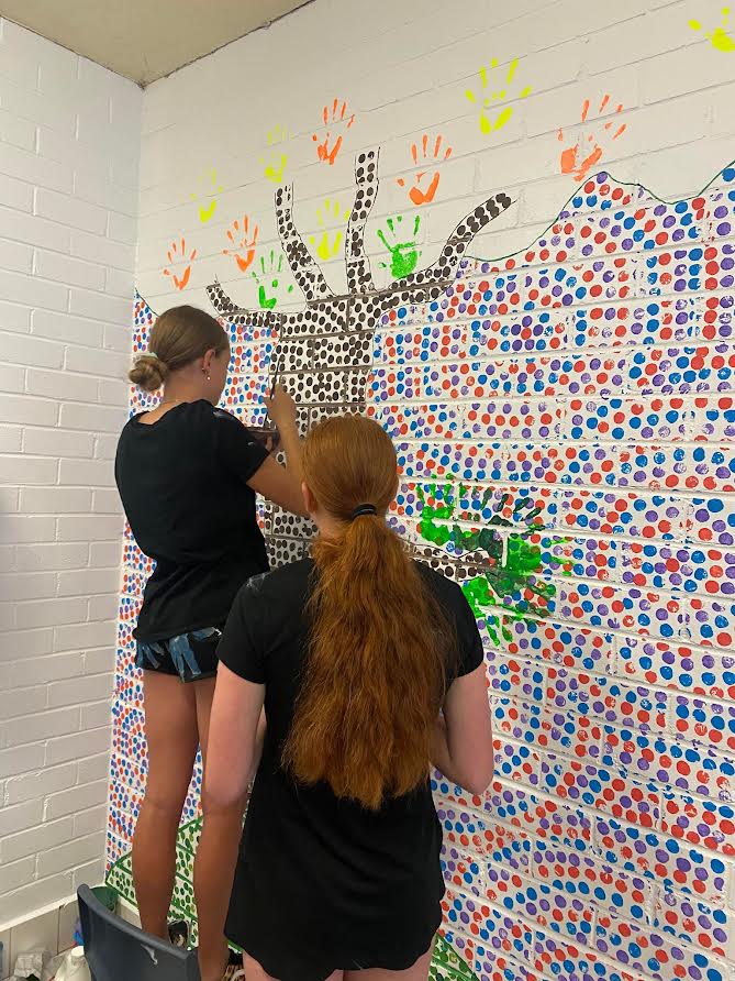 Art Installation at Gorokan High